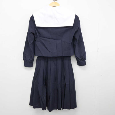 【中古】愛知県 味岡中学校 女子制服 3点 (セーラー服・セーラー服・スカート) sf056580