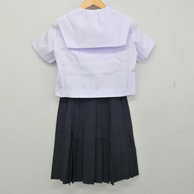 【中古】愛知県 味岡中学校 女子制服 3点 (セーラー服・スカート) sf056581