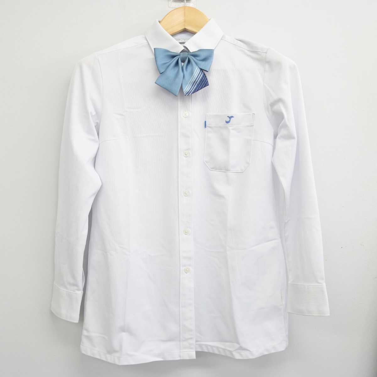 【中古】愛知県 新城有教館高等学校 女子制服 3点 (ブレザー・シャツ・スカート) sf056591