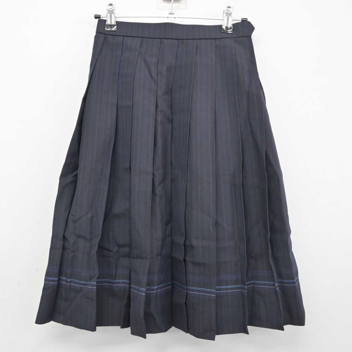 【中古】愛知県 新城有教館高等学校 女子制服 3点 (シャツ・スカート) sf056594