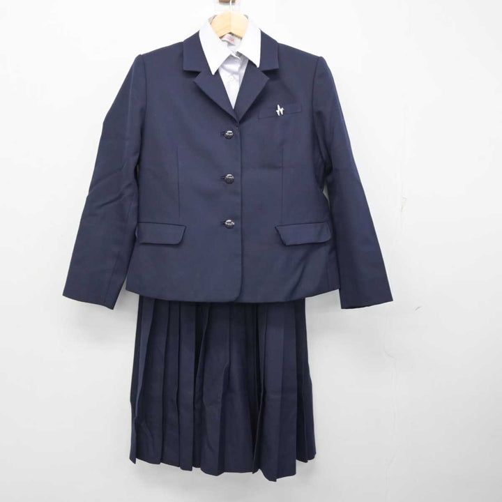 中古】滋賀県 大津高等学校 女子制服 5点 (ブレザー・シャツ