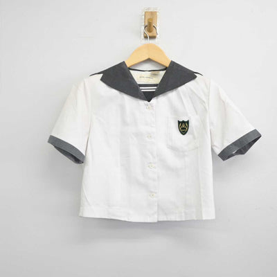 【中古】岡山県 山陽学園高等学校 女子制服 3点 (セーラー服・セーラー服・スカート) sf056614