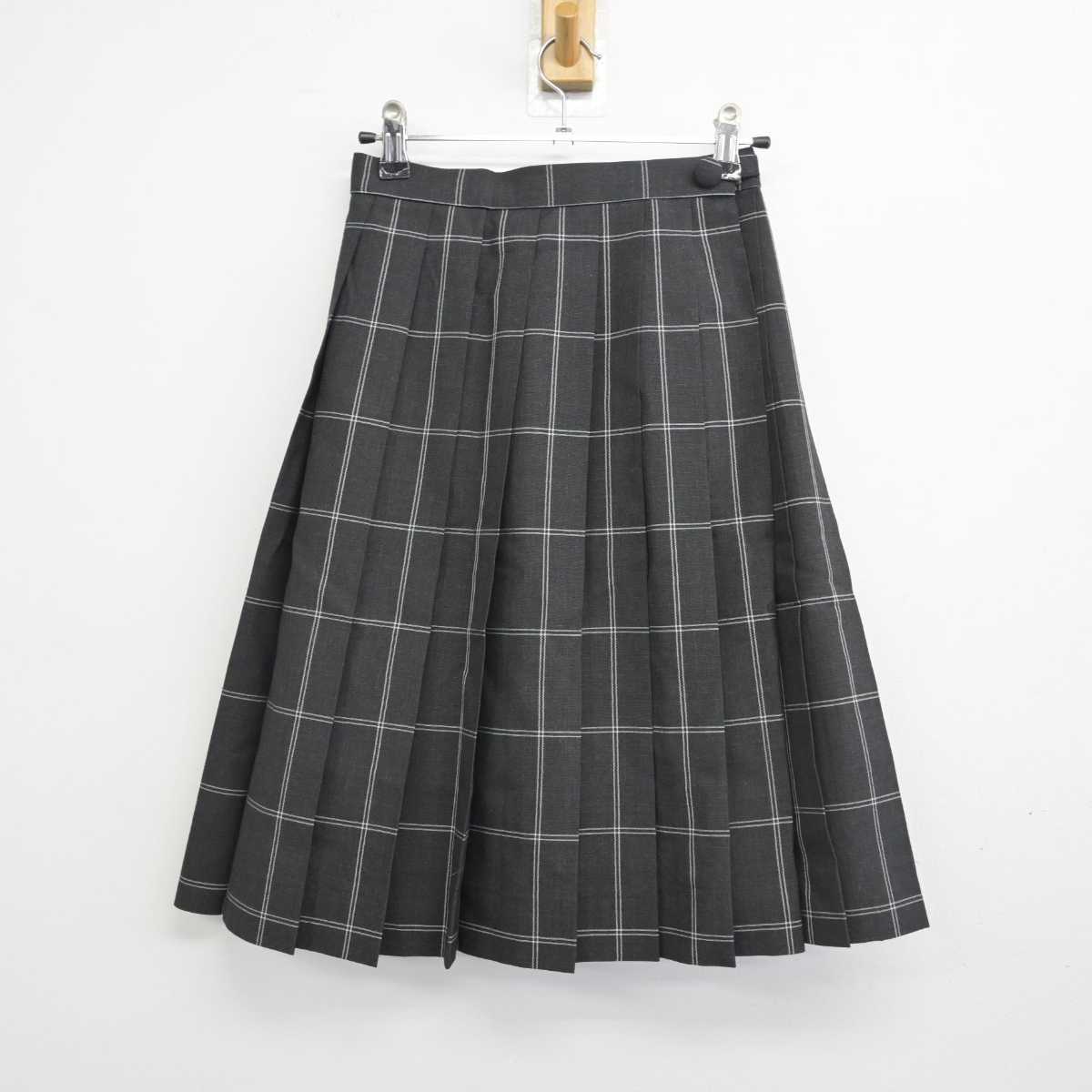 【中古】岡山県 山陽学園高等学校 女子制服 3点 (セーラー服・セーラー服・スカート) sf056614