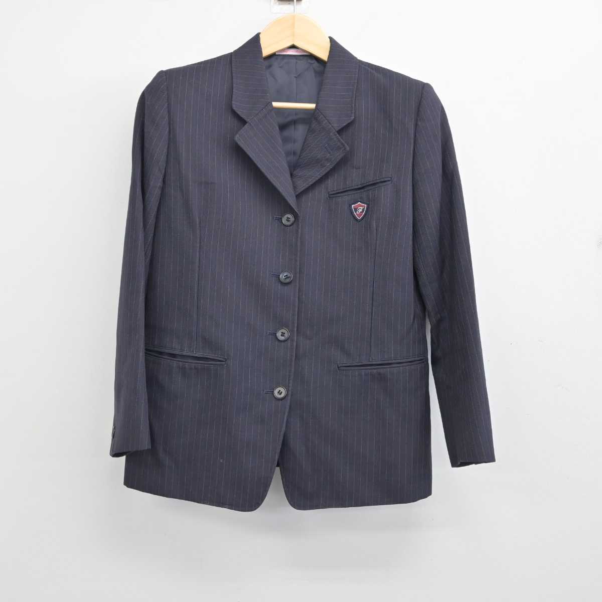 【中古】愛知県 藤ノ花女子高等学校 女子制服 3点 (ブレザー・スカート) sf056630