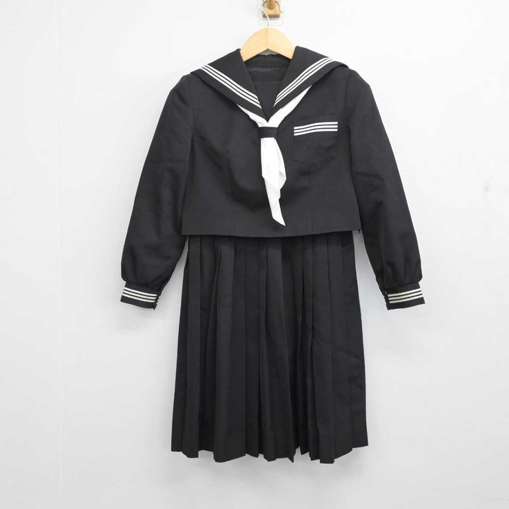 【中古】愛媛県 大西中学校 女子制服 3点 (セーラー服・ジャンパースカート) sf056632 | 中古制服通販パレイド