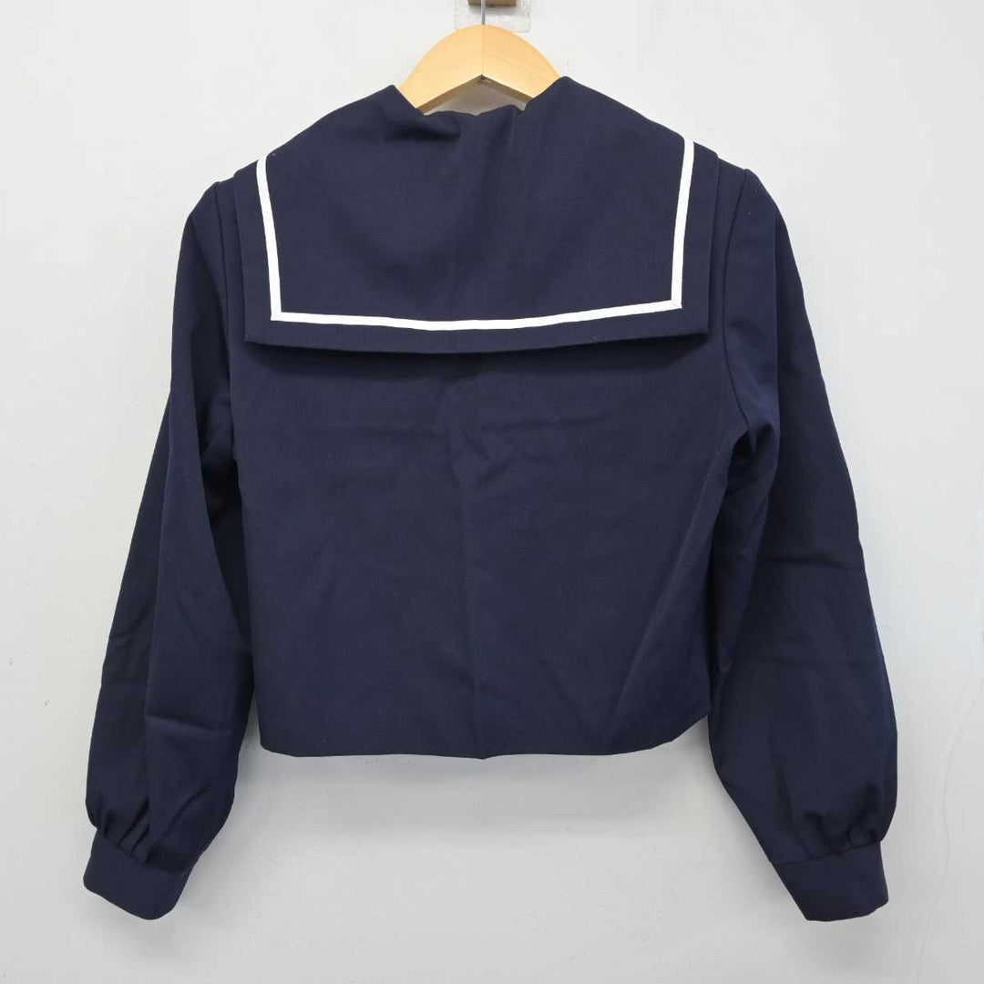 中古】愛知県 岡崎商業高等学校 女子制服 4点 (ニット