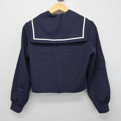 【中古】愛知県 岡崎商業高等学校 女子制服 4点 (ニット・セーラー服・スカート) sf056634