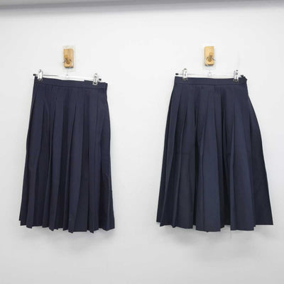 【中古】広島県 三原市立第五中学校 女子制服 2点 (スカート・スカート) sf056640