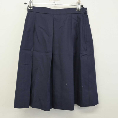 【中古】神奈川県 蒔田中学校 女子制服 3点 (ブレザー・スカート) sf056660