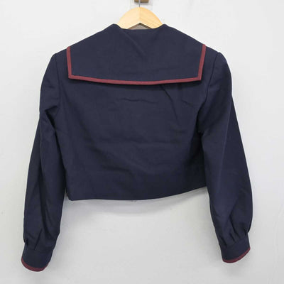 【中古】熊本県 京陵中学校 女子制服 2点 (セーラー服・ジャンパースカート) sf056666