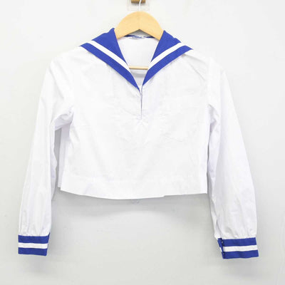 【中古】熊本県 熊本県立第一高等学校 女子制服 2点 (セーラー服・スカート) sf056671