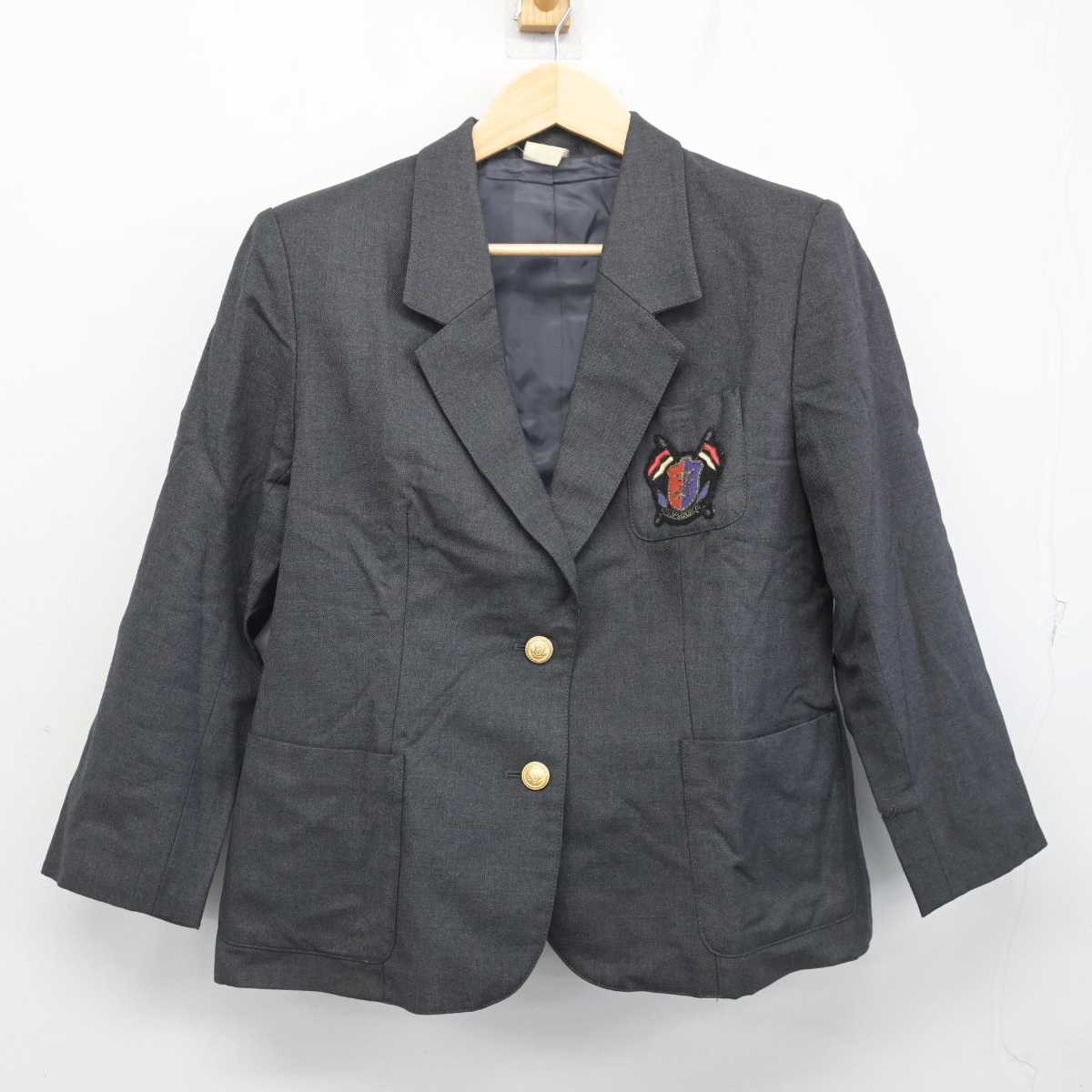 【中古】東京都 富士見丘中学高等学校 女子制服 2点 (ブレザー・スカート) sf056673