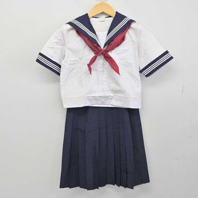 【中古】東京都 向陽中学校 女子制服 3点 (セーラー服・スカート) sf056677