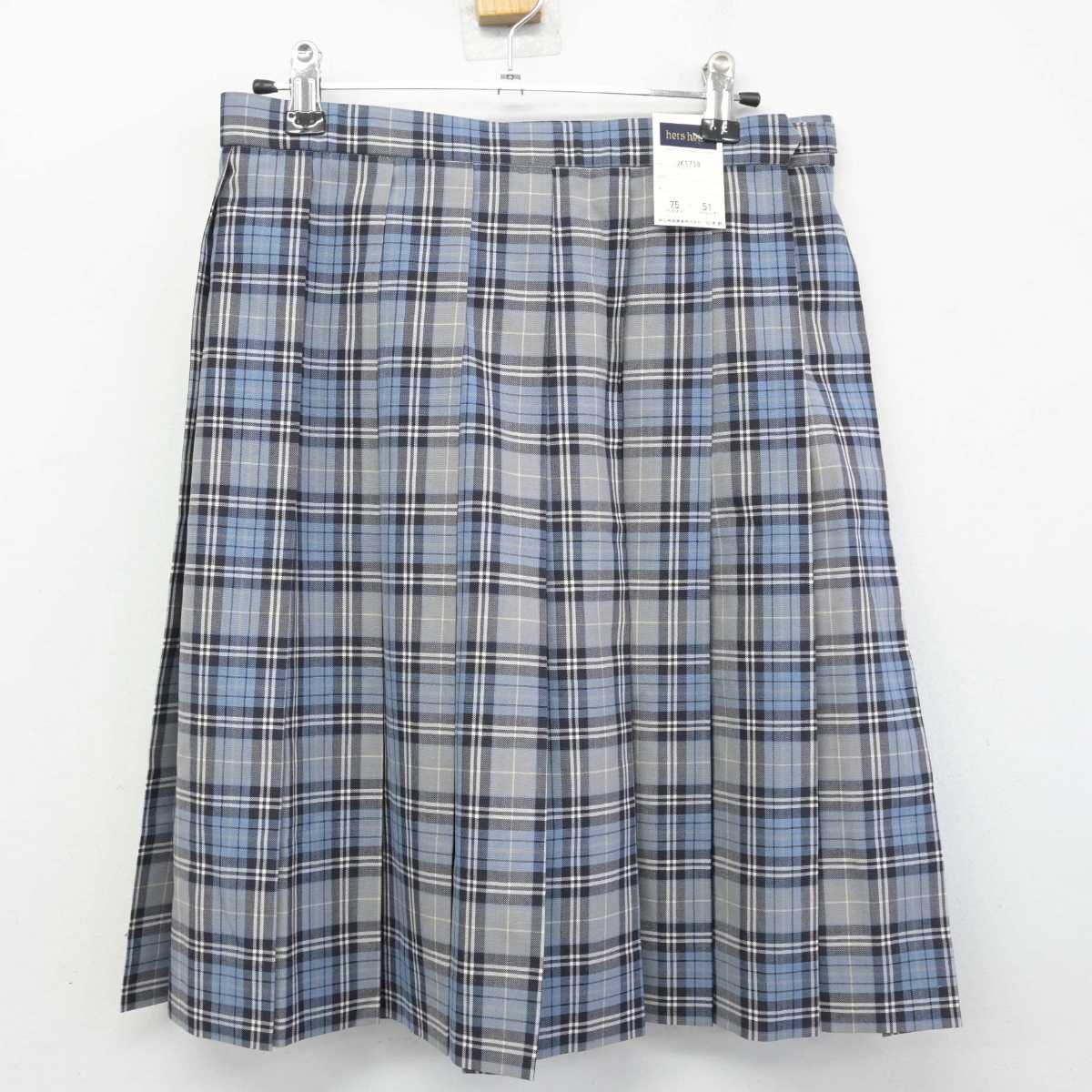 【中古】千葉県 中央学院高等学校 女子制服 1点 (スカート) sf056678