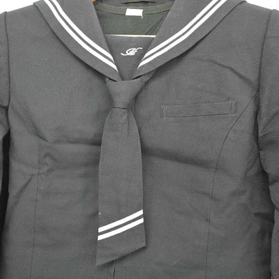 【中古】埼玉県 星野学園中学校 女子制服 2点 (セーラー服・スカート) sf056688