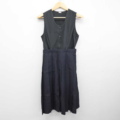 【中古】埼玉県 星野学園中学校 女子制服 2点 (セーラー服・スカート) sf056688