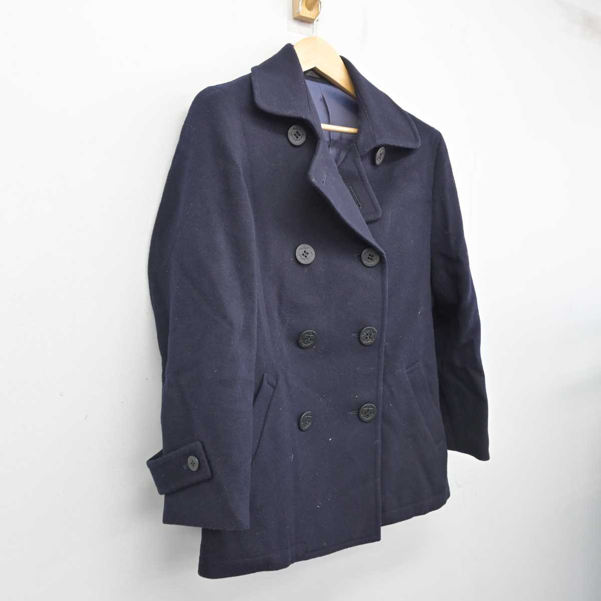 【中古】埼玉県 星野学園中学校 女子制服 1点 (コート) sf056689