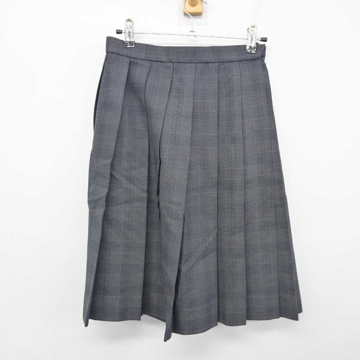 【中古】岐阜県 鶯谷中学高等学校 女子制服 4点 (ブレザー・シャツ・スカート) sf056693