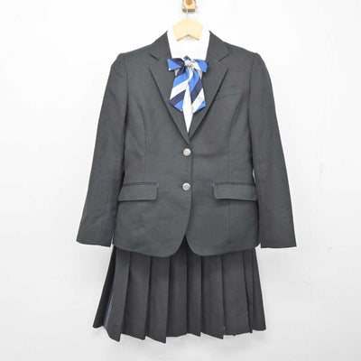 【中古】福岡県 福翔高等学校 女子制服 4点 (ブレザー・シャツ・スカート) sf056707