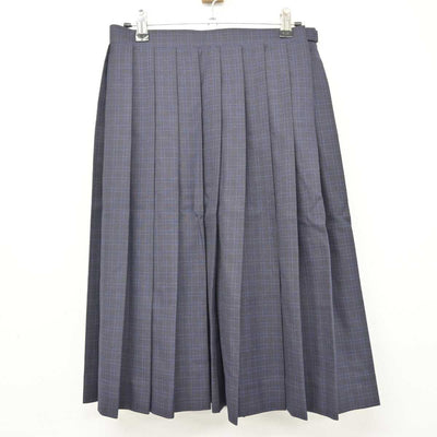 【中古】福岡県 福岡市内中学新標準服 女子制服 2点 (シャツ・スカート) sf056713