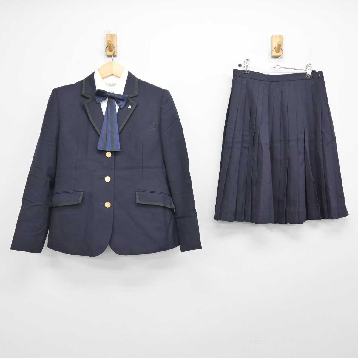 【中古】千葉県 八千代松陰高等学校 女子制服 4点 (ブレザー・シャツ・スカート) sf056719