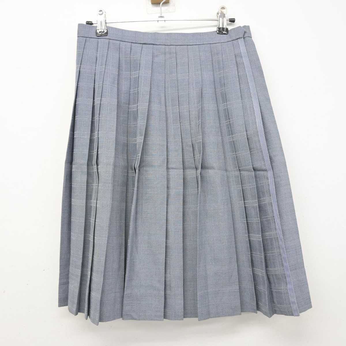 【中古】千葉県 八千代松陰高等学校 女子制服 3点 (シャツ・スカート) sf056720