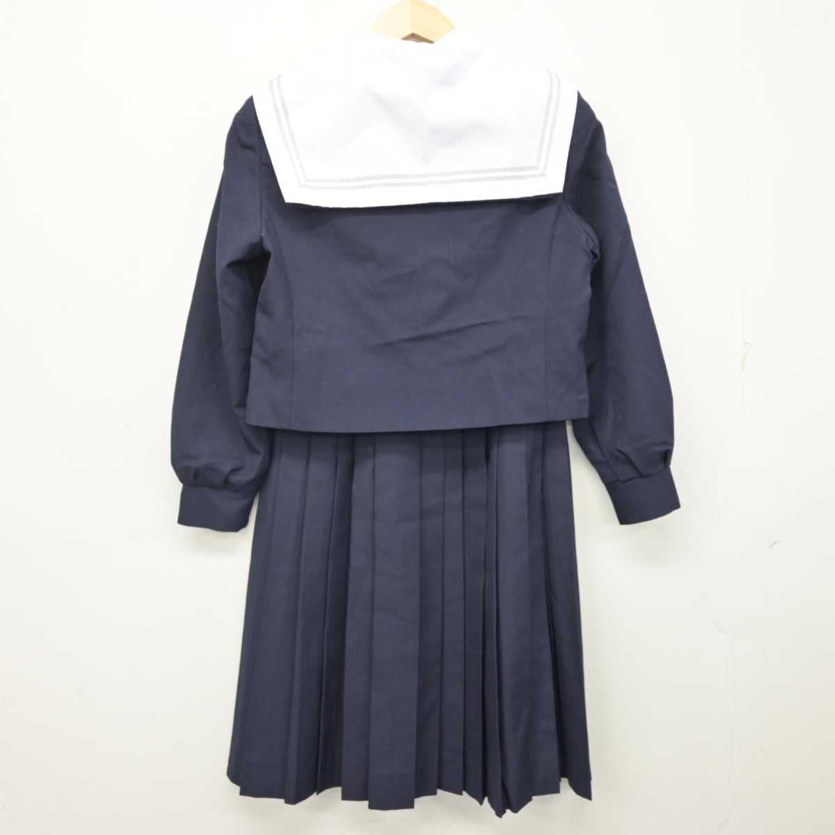 中古】愛知県 岩崎中学校 女子制服 4点 (セーラー服・スカート・スカート) sf056730 | 中古制服通販パレイド