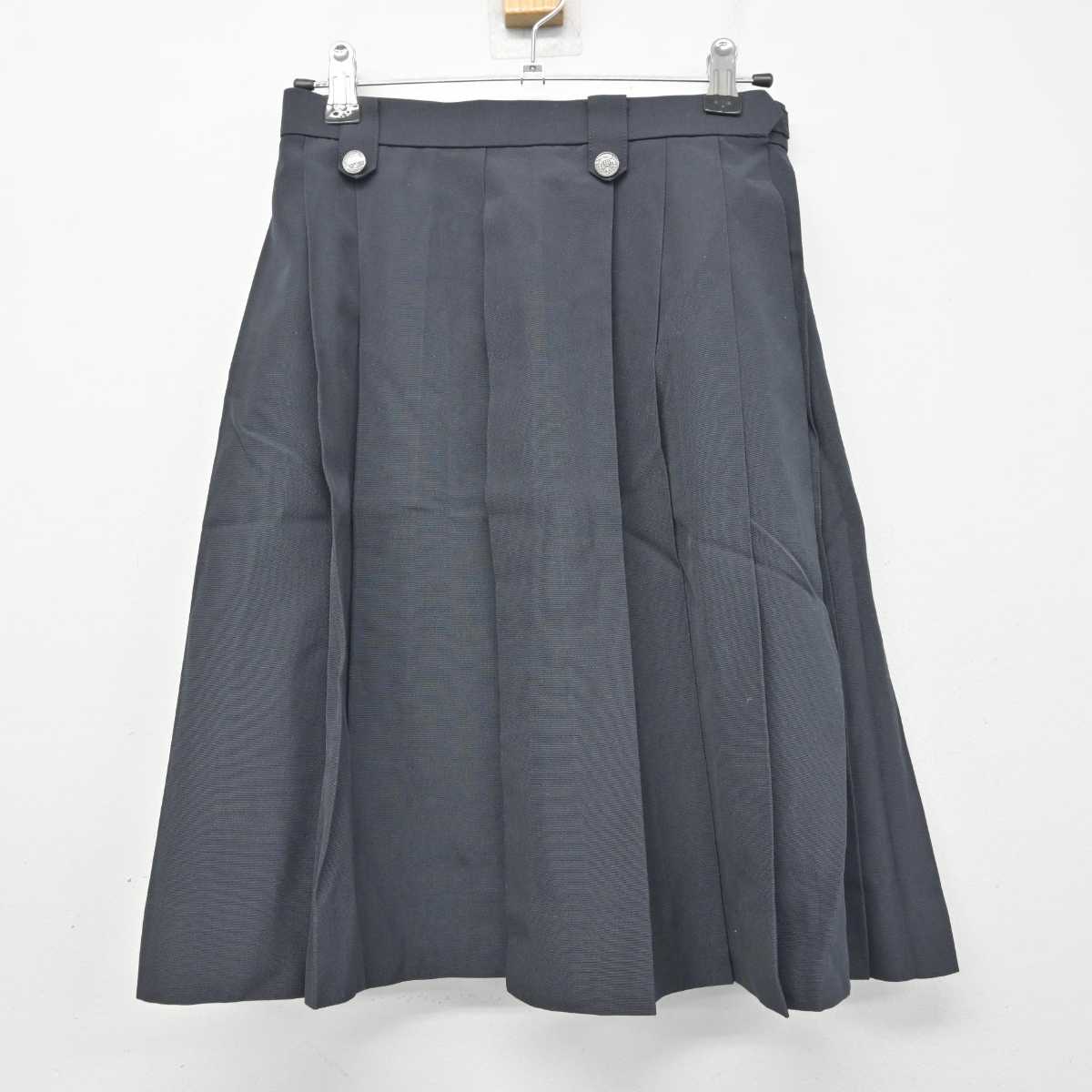 【中古】三重県 三重高等学校 女子制服 2点 (シャツ・スカート) sf056746