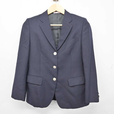 【中古】 クラーク記念国際高等学校 女子制服 4点 (ブレザー・スカート) sf056759