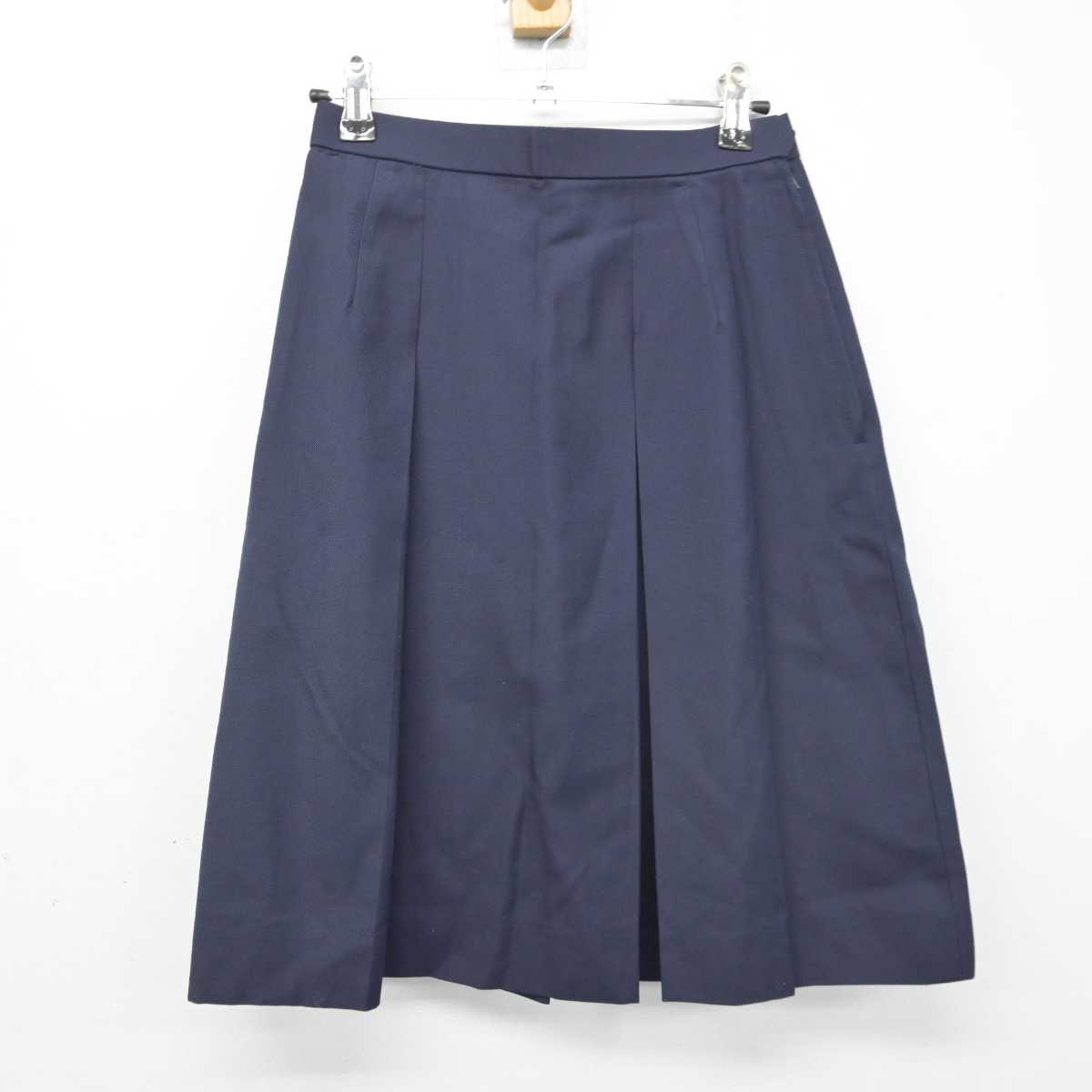 【中古】埼玉県 春日部女子高等学校 女子制服 2点 (ベスト・スカート) sf056761