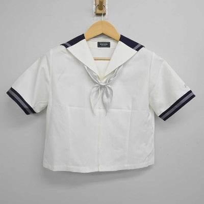 【中古】東京都 武蔵野大学高等学校 女子制服 2点 (セーラー服・スカート) sf056765