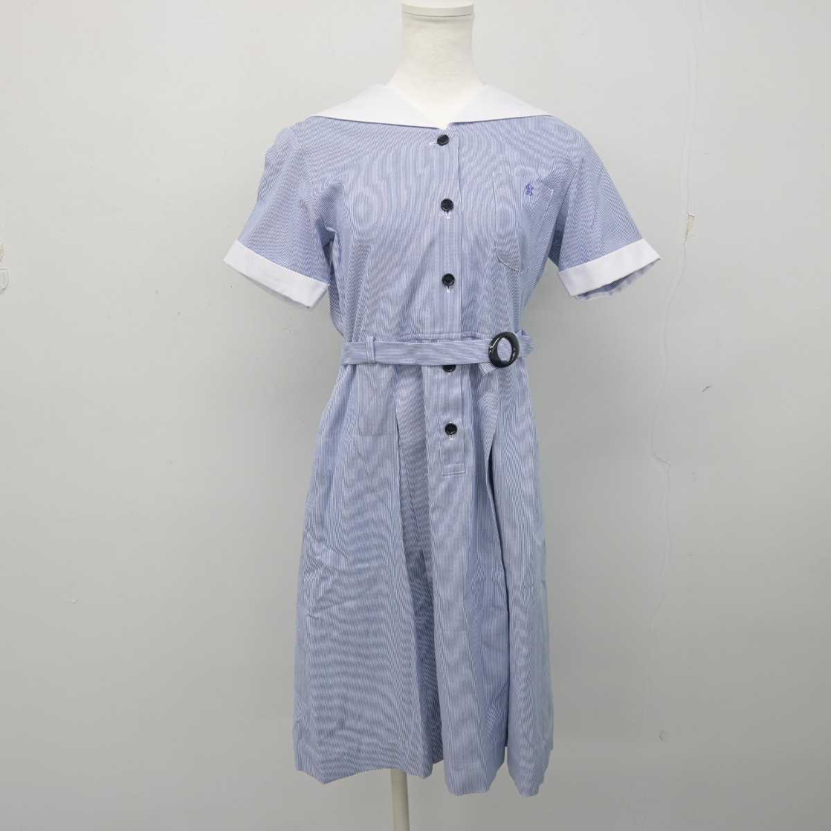 【中古】大阪府 ヴェリタス城星学園中学校 女子制服 1点 (ワンピース) sf056778