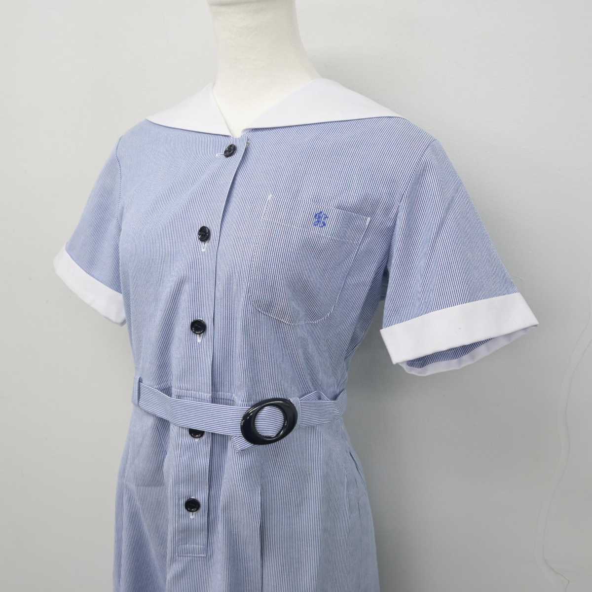 【中古】大阪府 ヴェリタス城星学園中学校 女子制服 1点 (ワンピース) sf056778