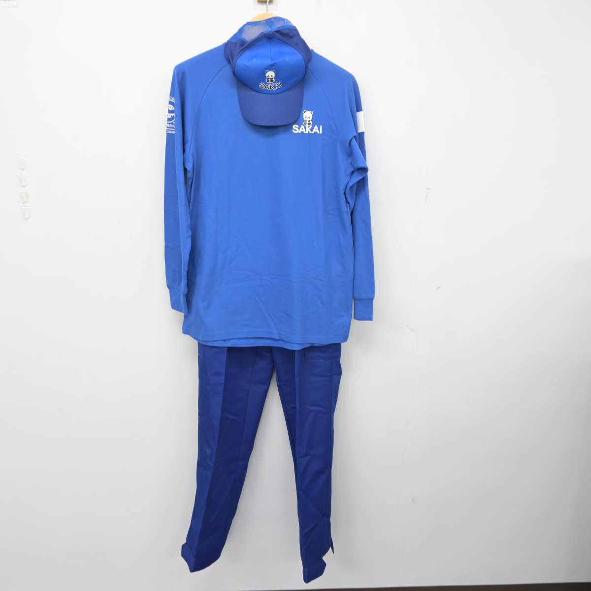 【中古】 サカイ引越センター 男子制服 3点 (シャツ・ズボン) sf056781