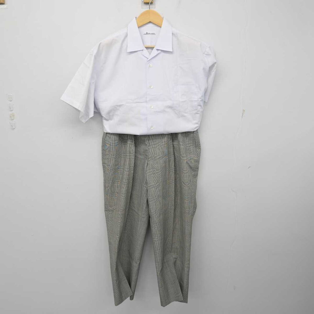 【中古】宮崎県 日章学園高等学校 男子制服 3点 (シャツ・ズボン) sf056787