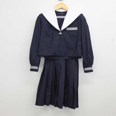 【中古】大阪府 養精中学校 女子制服 2点 (セーラー服・スカート) sf056804