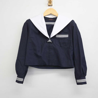 【中古】大阪府 養精中学校 女子制服 2点 (セーラー服・スカート) sf056804