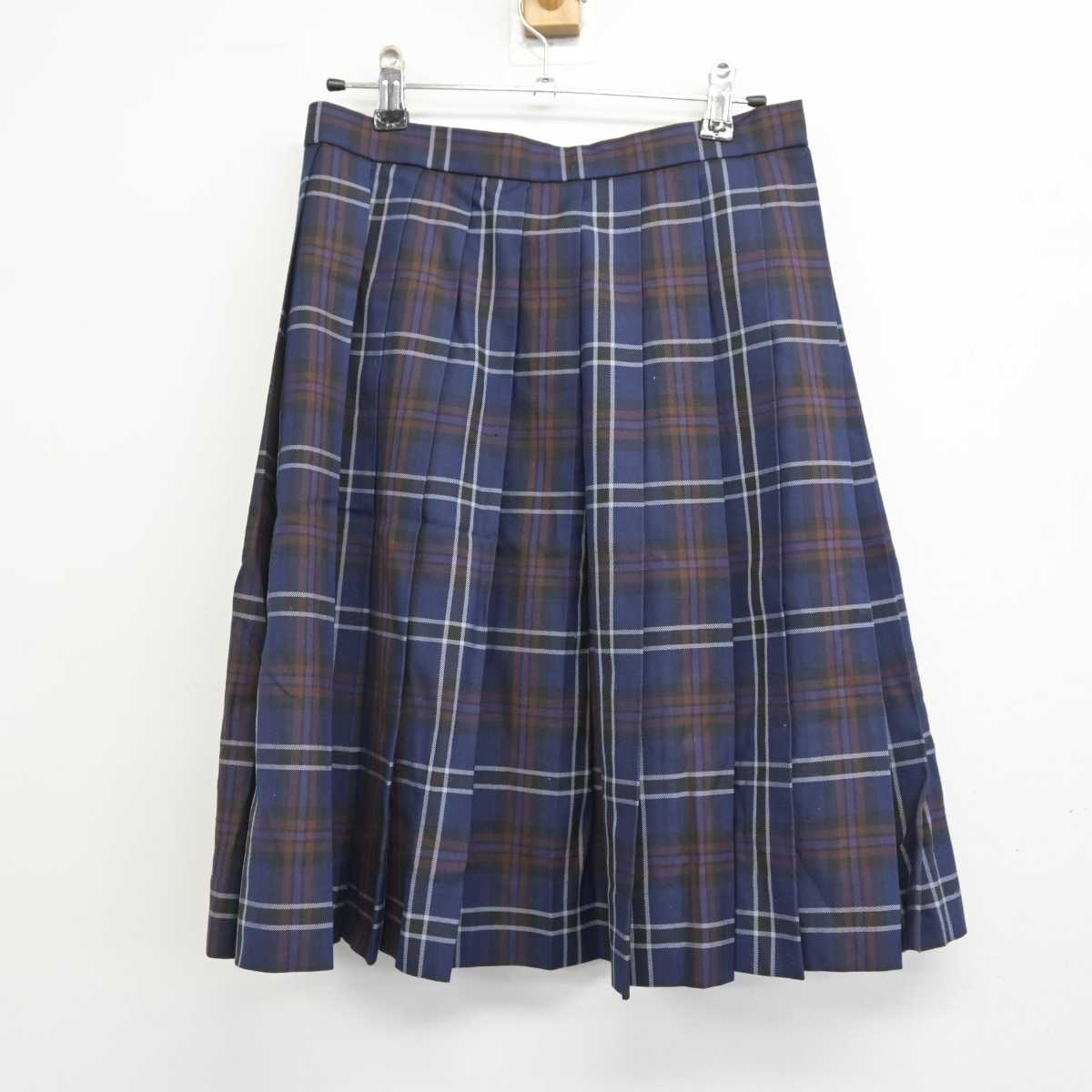 【中古】東京都 工学院大学附属中学校・高等学校 女子制服 4点 (ブレザー・シャツ・スカート) sf056821