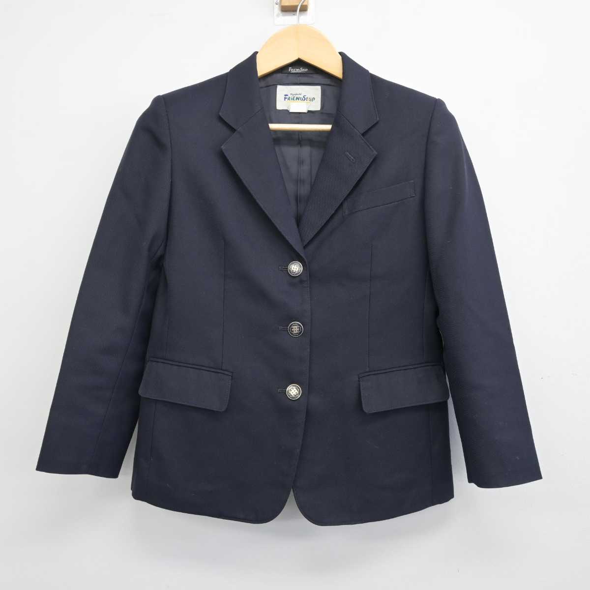 【中古】東京都 目黒中央中学校 女子制服 3点 (ブレザー・スカート) sf056839