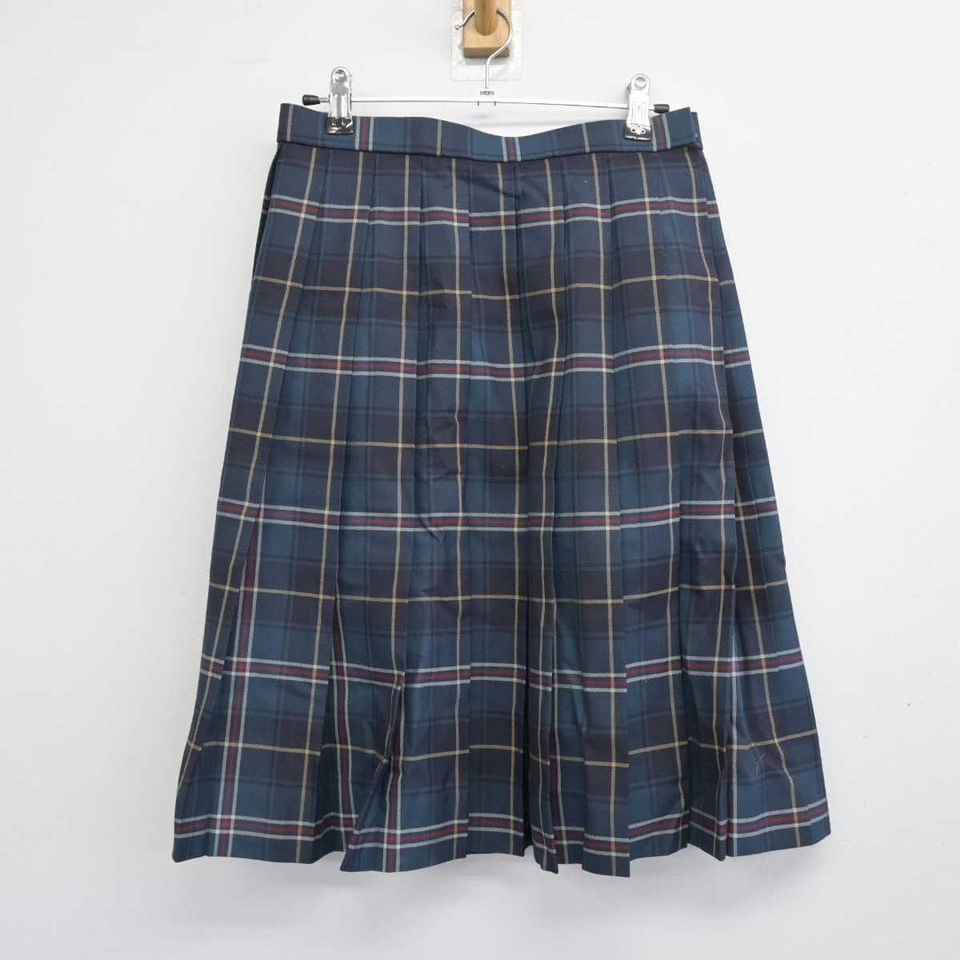 【中古】北海道 札幌山の手高等学校 女子制服 4点 (ブレザー・ニット・スカート) sf056843