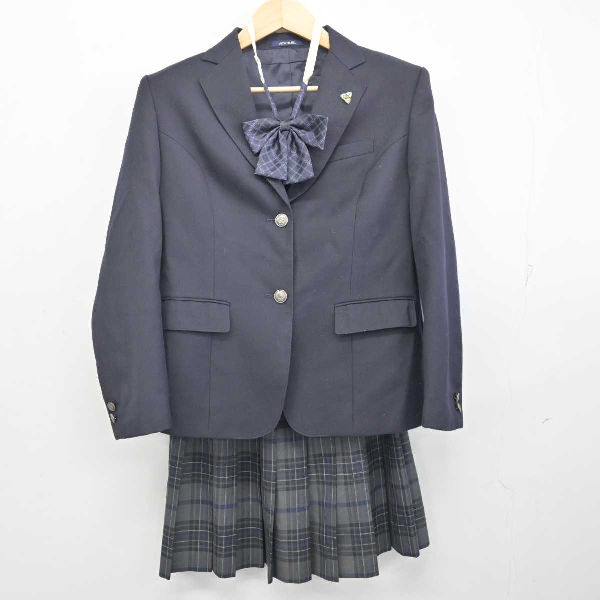 【中古】神奈川県 綾瀬高等学校 女子制服 4点 (ブレザー・スカート) sf056866