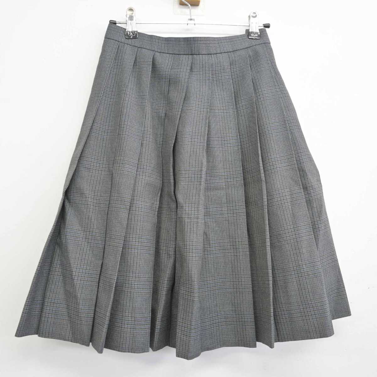 【中古】大阪府 芥川高等学校 女子制服 2点 (スカート・スカート) sf056875