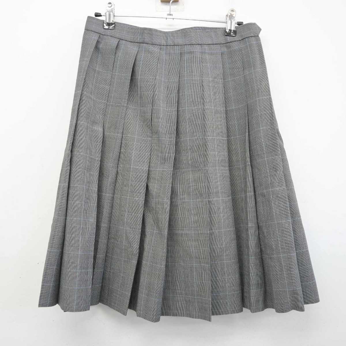 【中古】大阪府 芥川高等学校 女子制服 2点 (スカート・スカート) sf056875