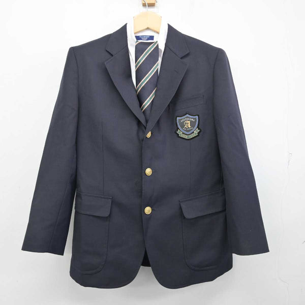 中古】大阪府 芥川高等学校 男子制服 3点 (ブレザー・シャツ) sf056876 | 中古制服通販パレイド