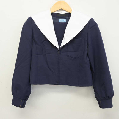 【中古】愛知県 大府西中学校 女子制服 2点 (セーラー服・スカート) sf056895