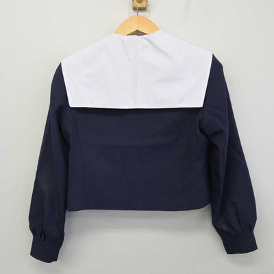 【中古】愛知県 大府西中学校 女子制服 2点 (セーラー服・スカート) sf056895