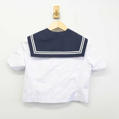 【中古】愛知県 佐屋中学校 女子制服 2点 (セーラー服・スカート) sf056919