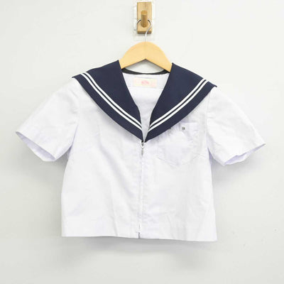 【中古】愛知県 佐屋中学校 女子制服 2点 (セーラー服) sf056920