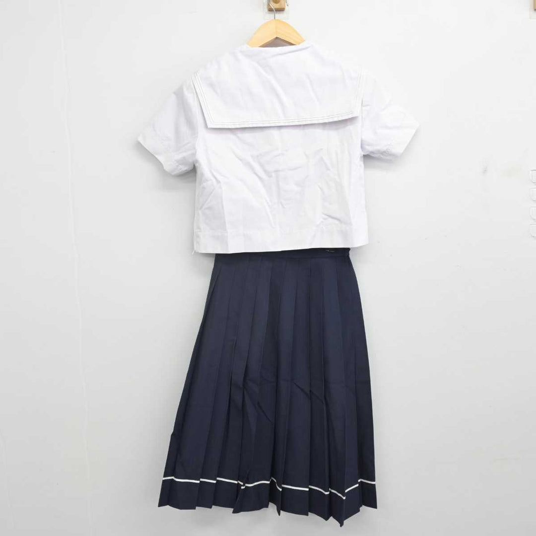 中古】福岡県 直方高等学校 女子制服 3点 (セーラー服・スカート) sf056939 | 中古制服通販パレイド