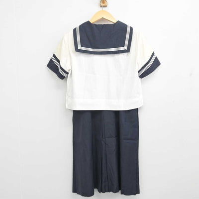 【中古】神奈川県 横浜共立学園中学高等学校 女子制服 3点 (セーラー服・スカート) sf056948